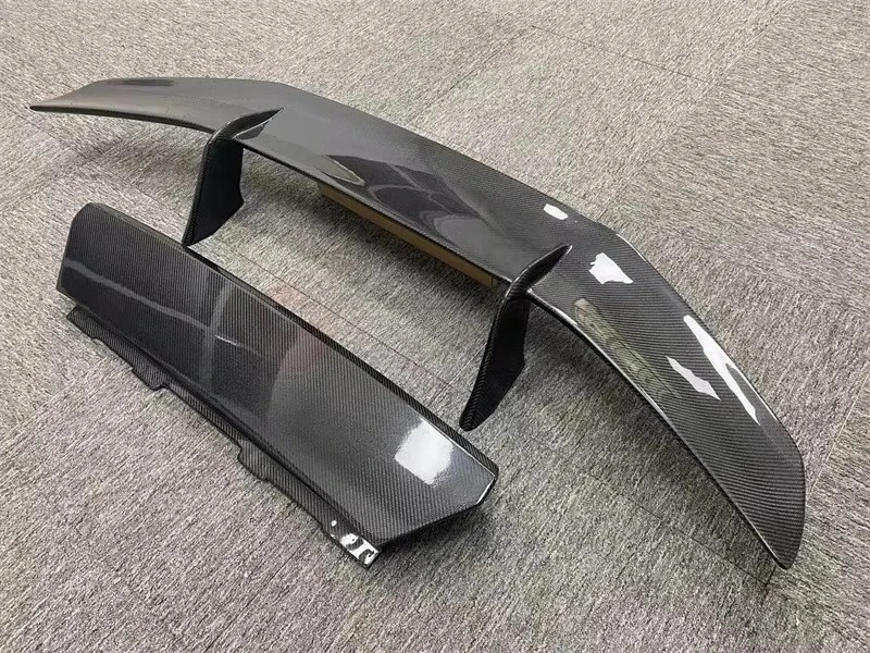 Carbon Fiber P Type Body Kit Front Bumper Rear Bumper Rear Wing Spoiler for  LP580 LP610